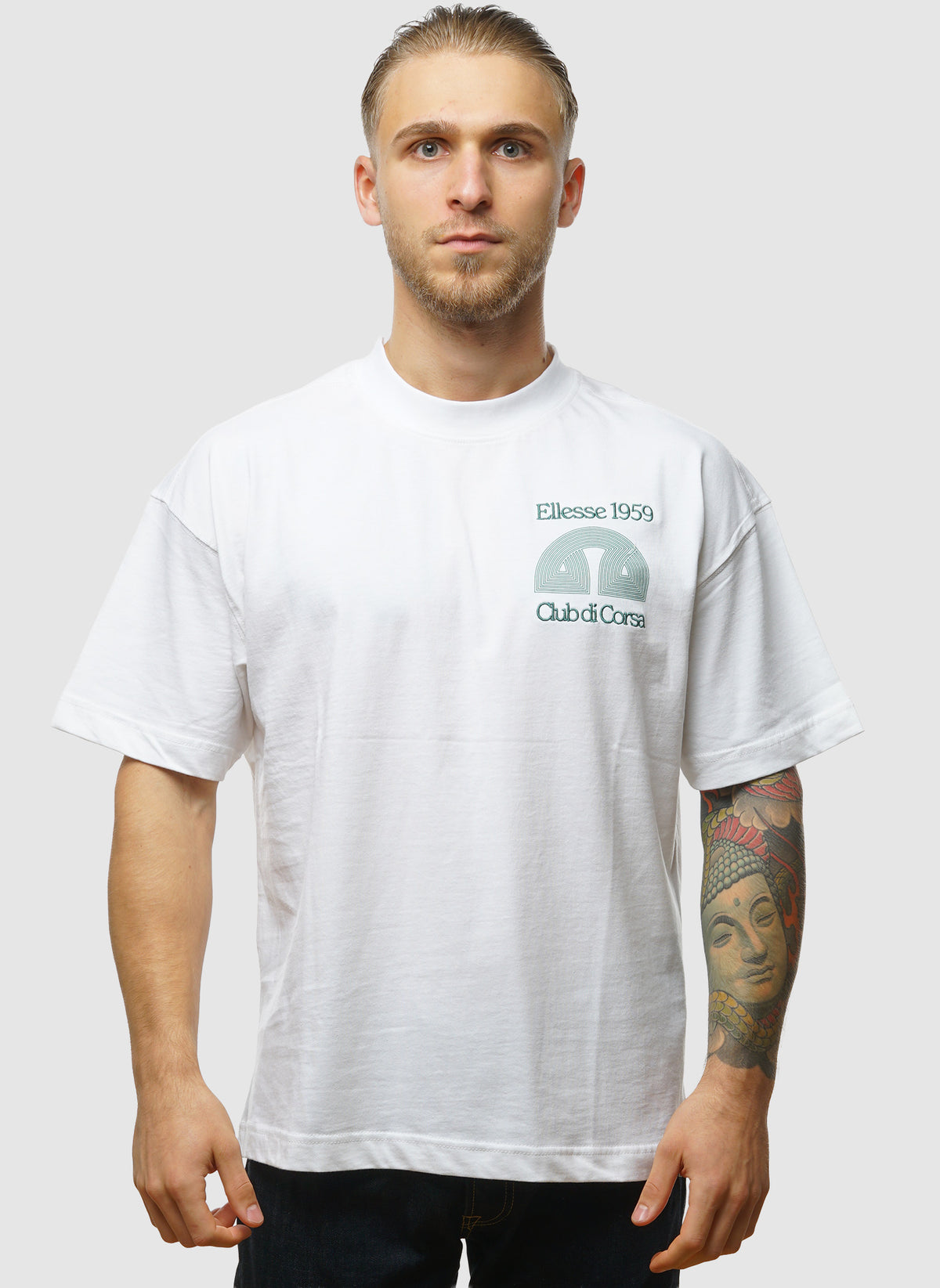 Club Di Corsa T-Shirt White – The Smart Dresser