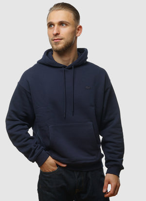 Heavy Fleece Hoodie - Navy Blue