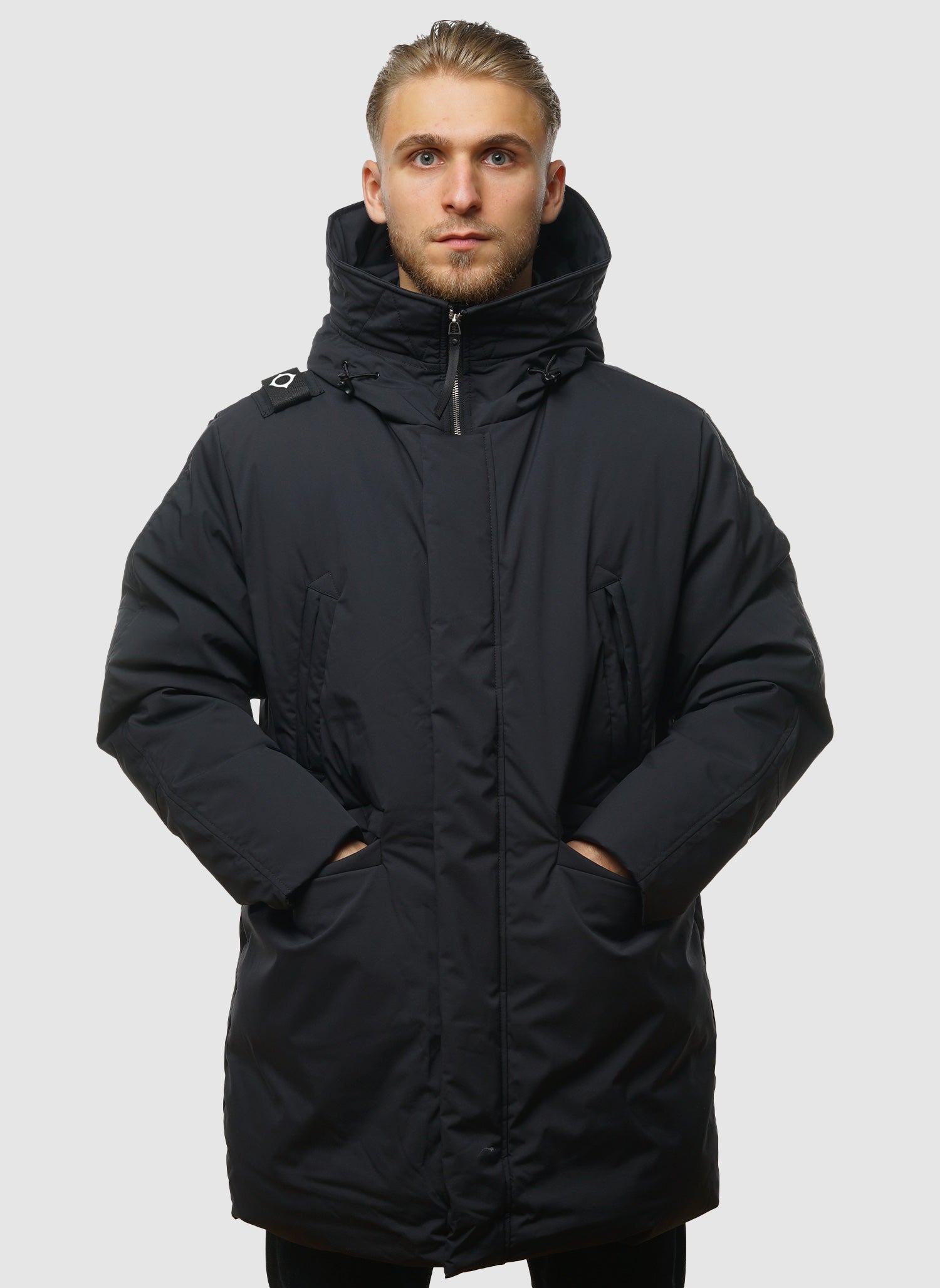 DAN Cold Weather Parka ブラック Blizzard Arctic Parka - Jet Black – The Smart Dresser