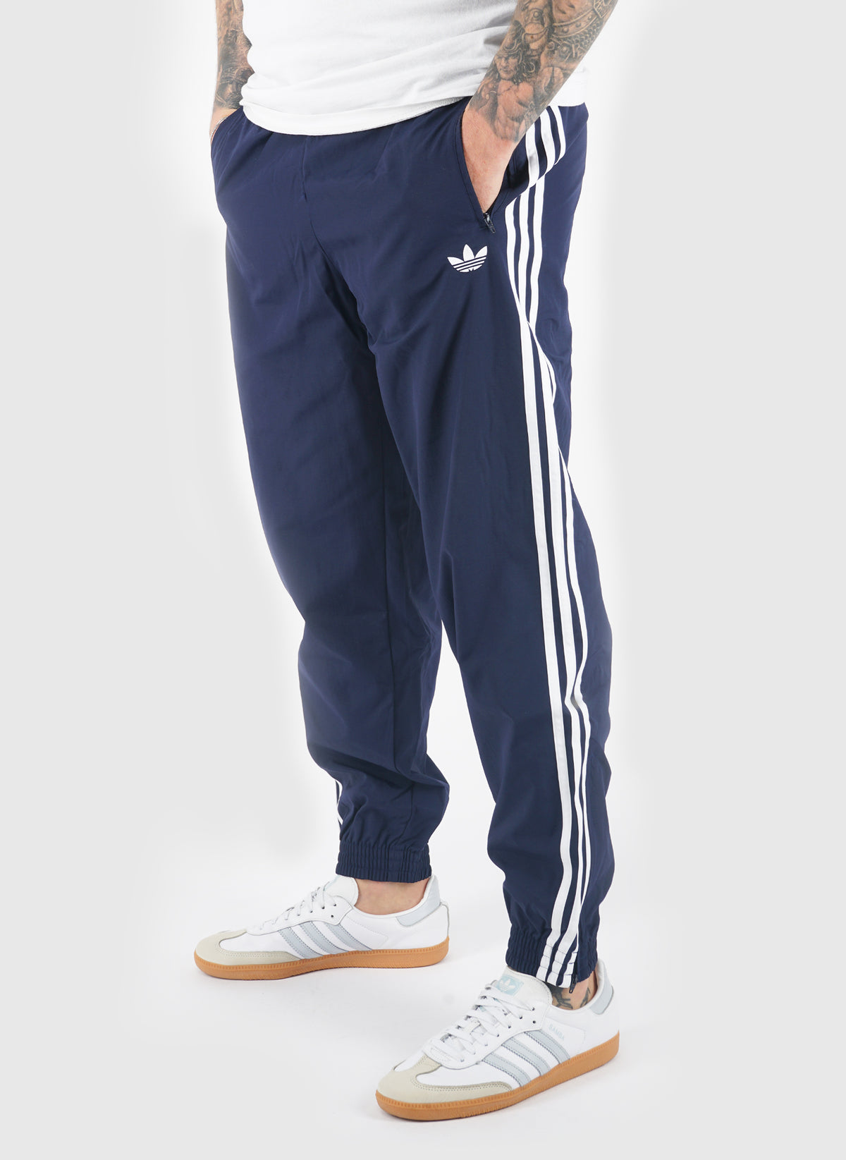 Woven Firebird Trackpant - Night Indigo