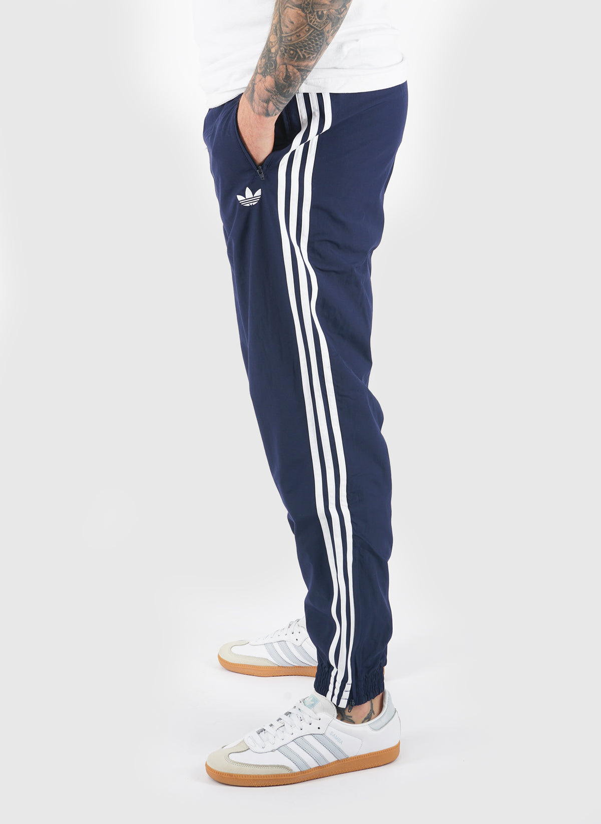 Woven Firebird Trackpant - Night Indigo