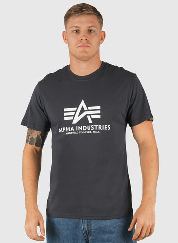 Basic Big Logo T-Shirt - Navy