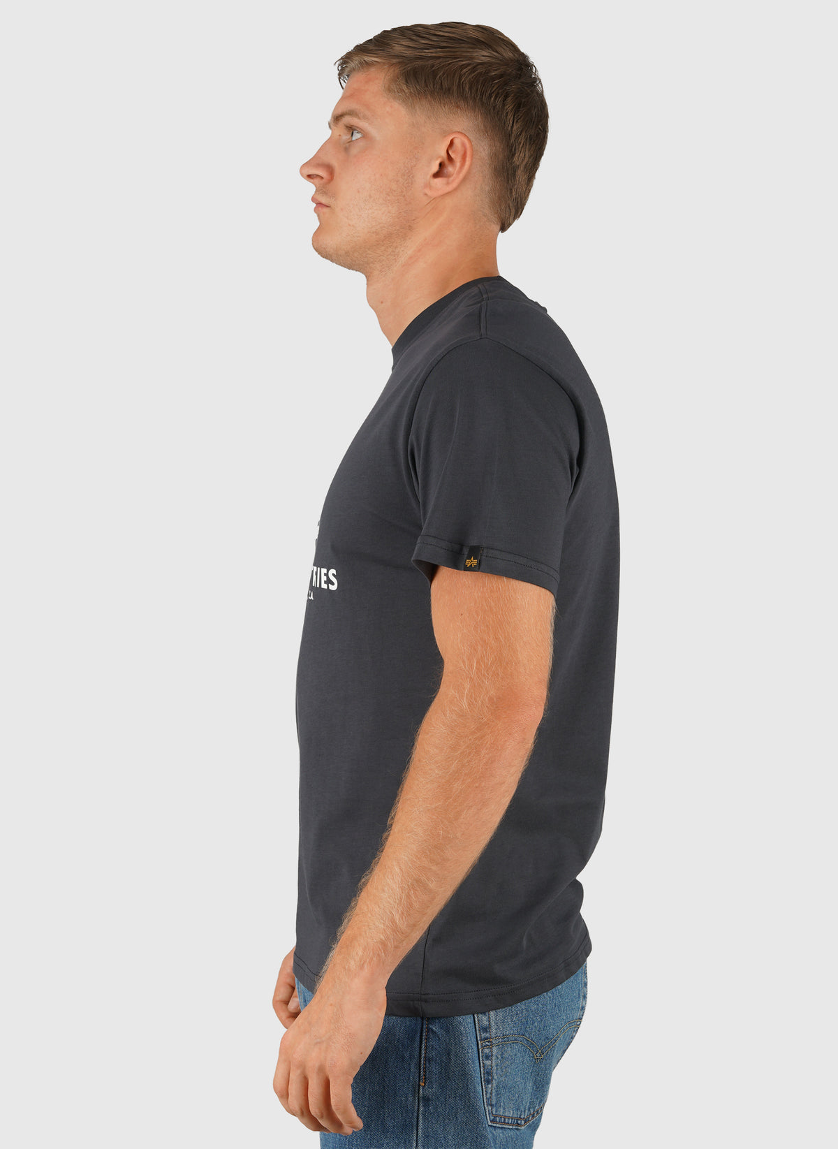 Basic Big Logo T-Shirt - Navy