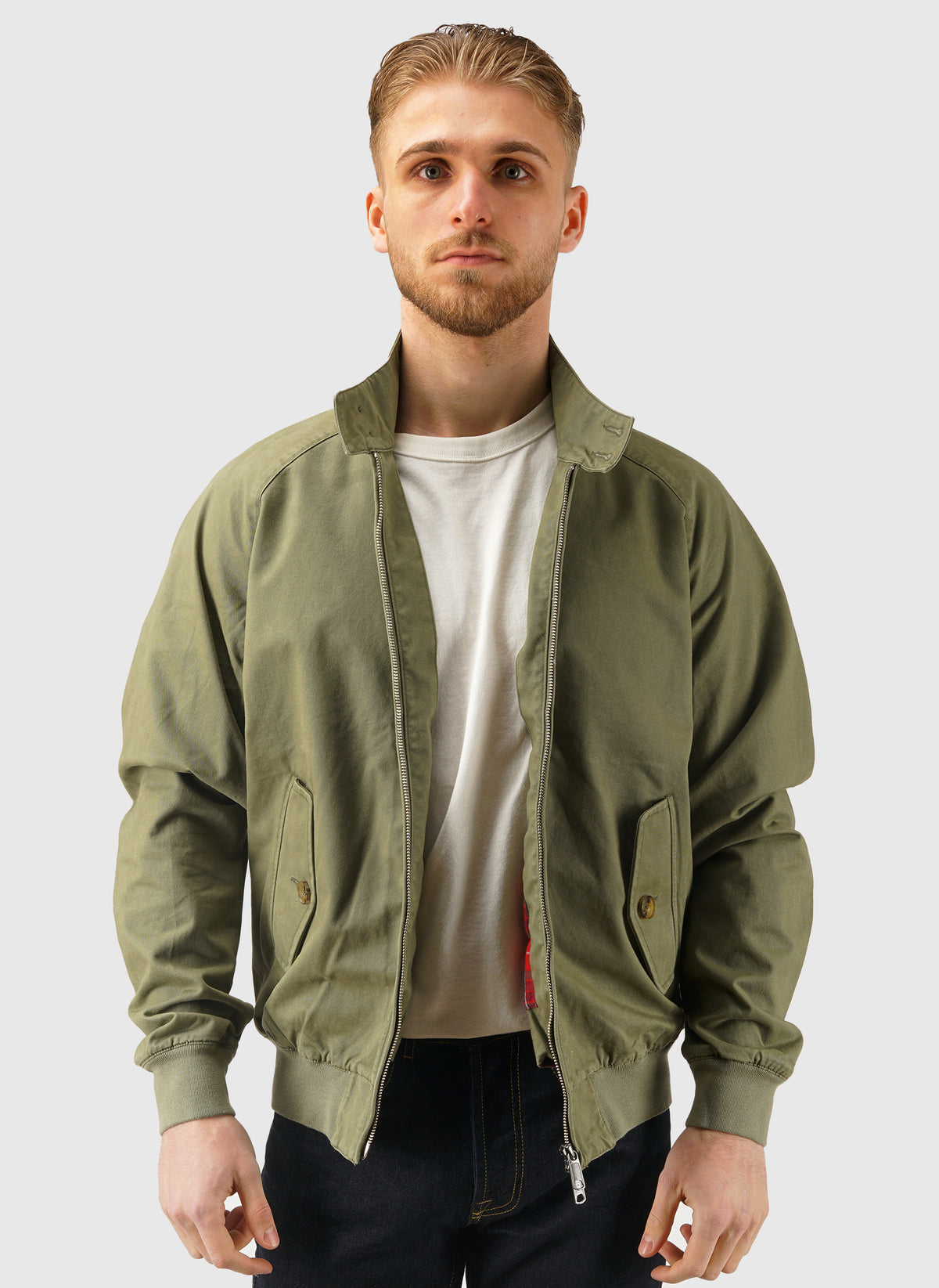 G9 Twill Jacket - Lichen Green