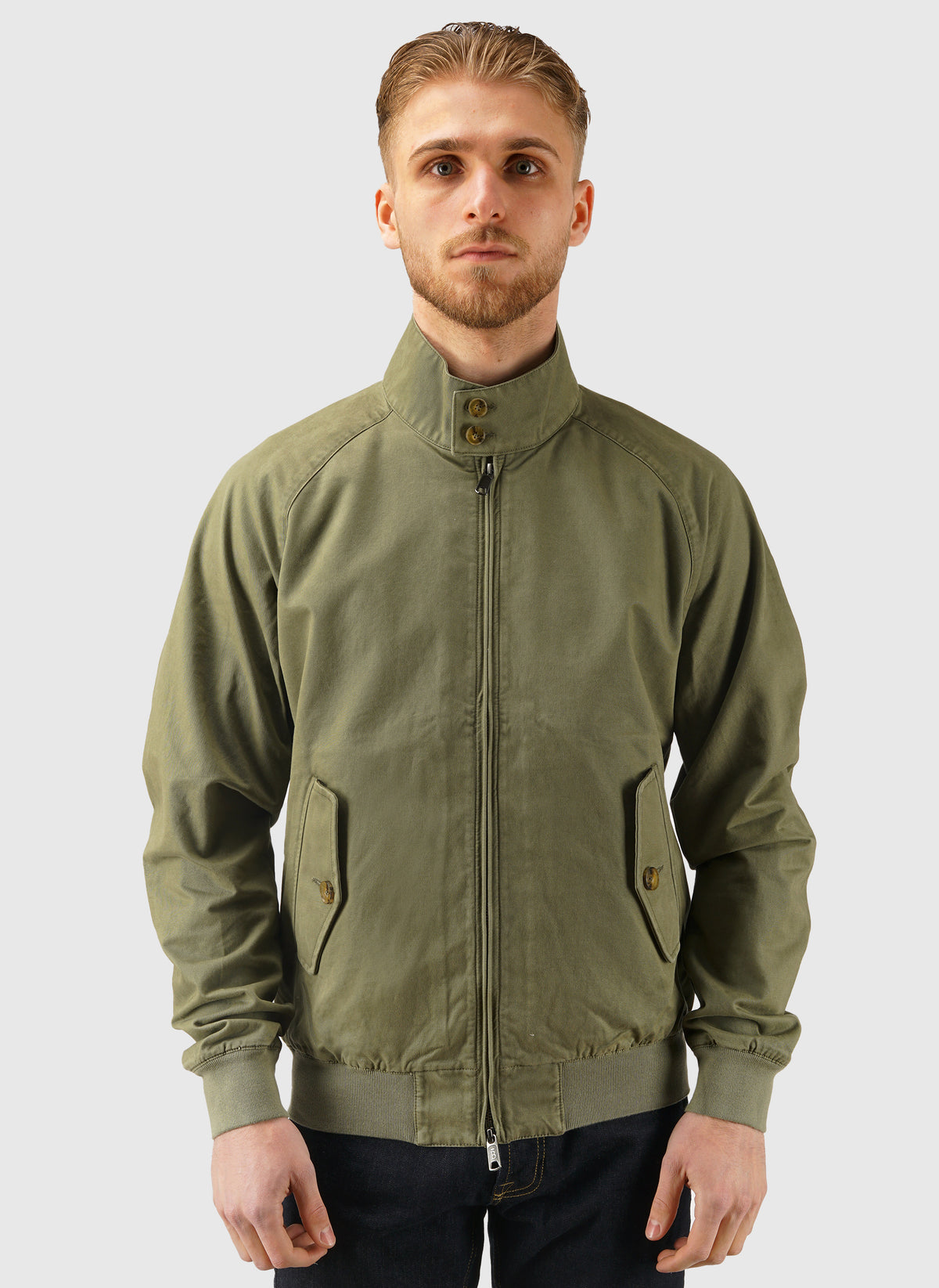 G9 Twill Jacket - Lichen Green