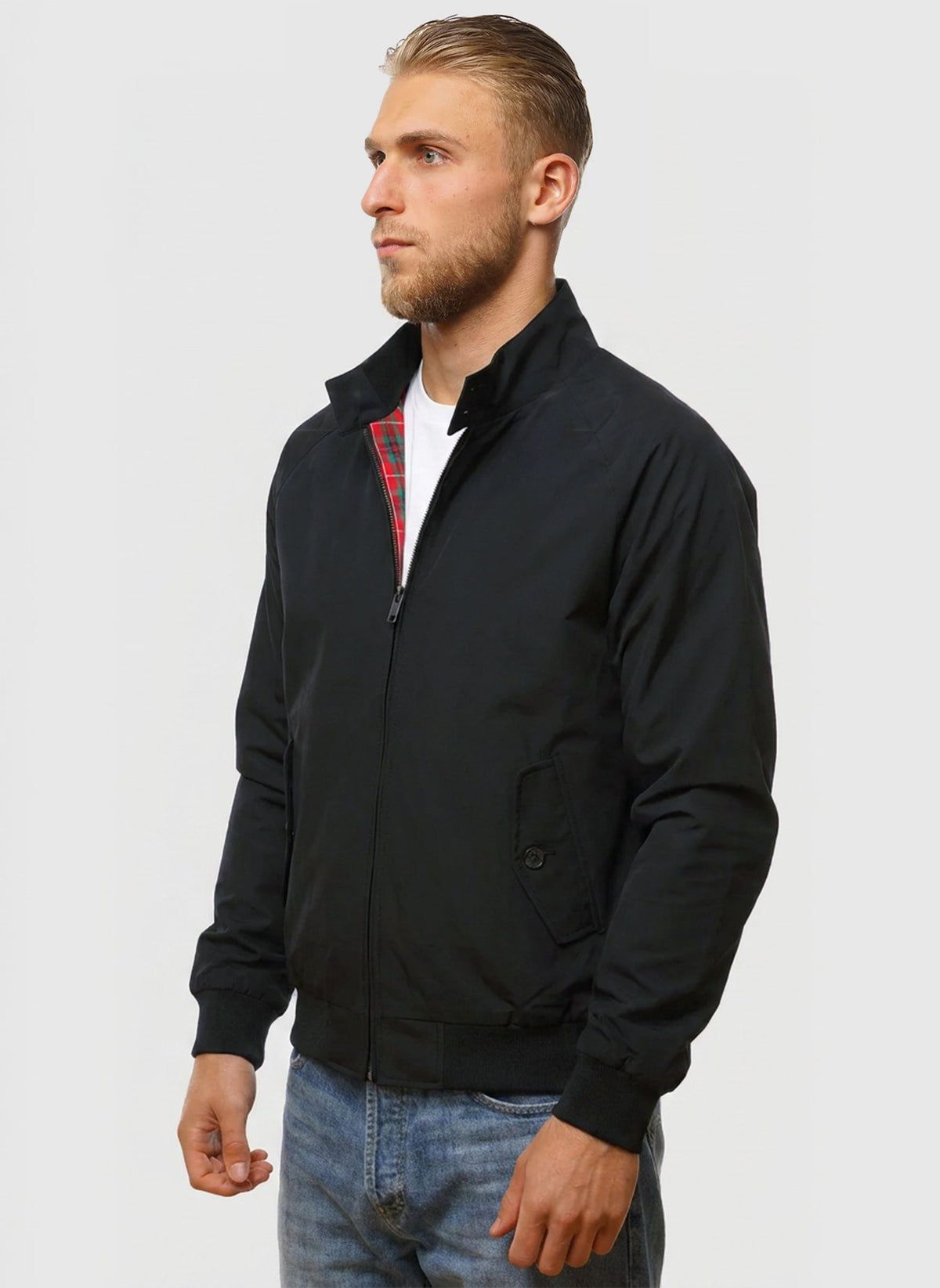 G9 Classic Harrington Jacket - Dark Navy