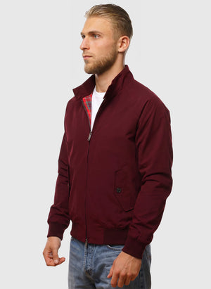G9 Classic Harrington Jacket - Tawny Port