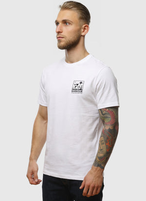 Setter Graphic T-Shirt - White