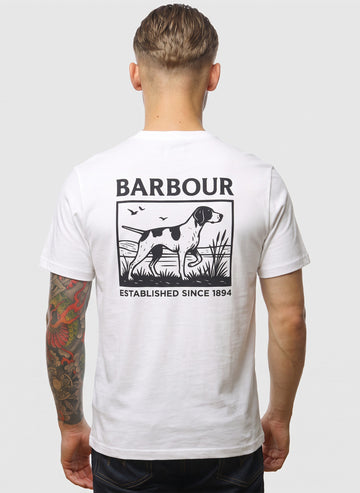 Setter Graphic T-Shirt - White
