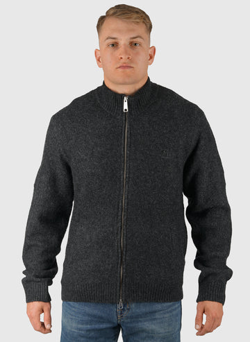 Curtis Sweater Jacket - Tangled Black