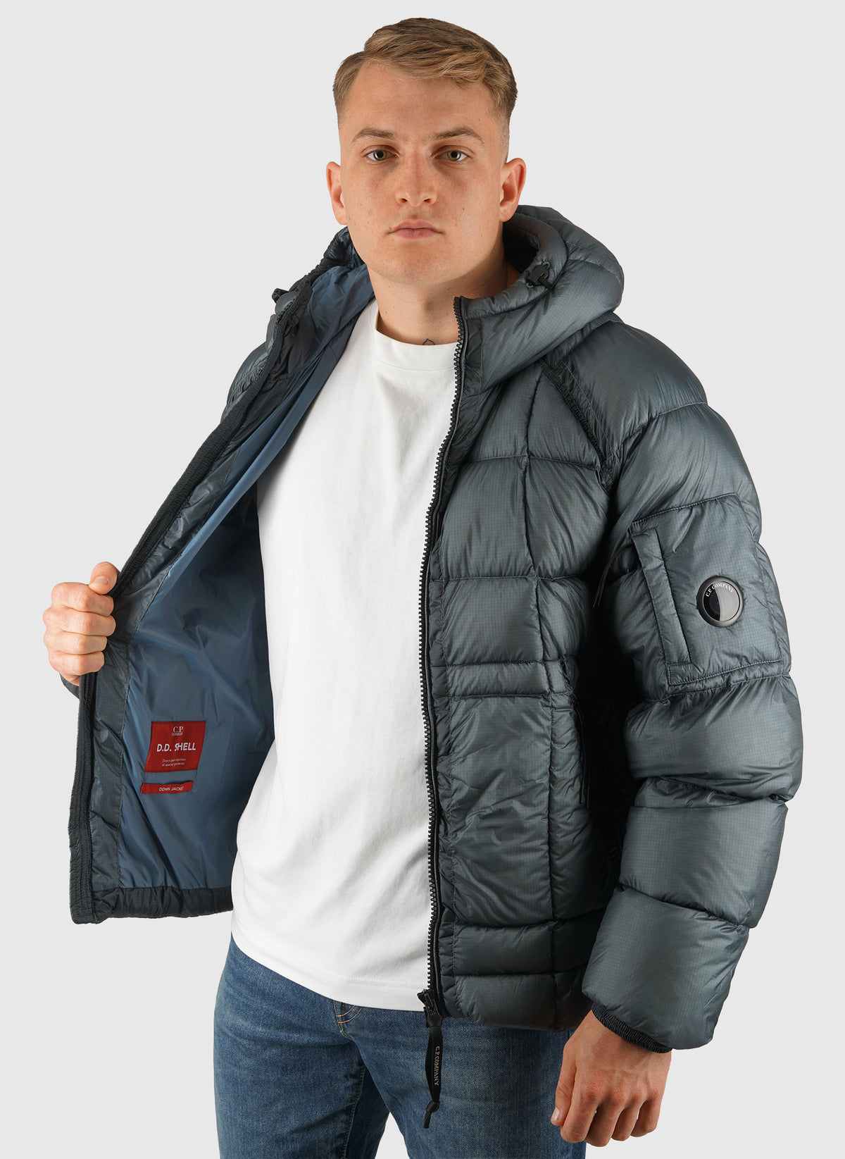 D.D. Shell Hooded Jacket - Orion Blue