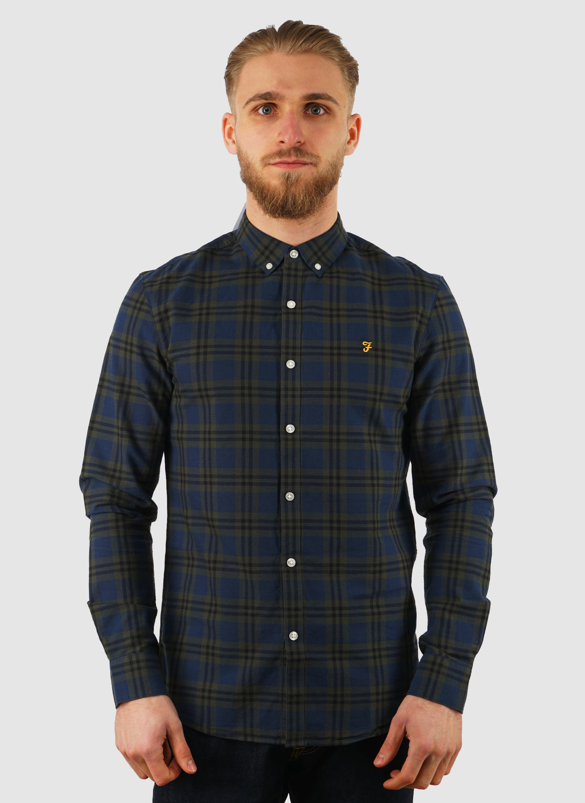 Brewer Slim Fit Shirt - Evergreen