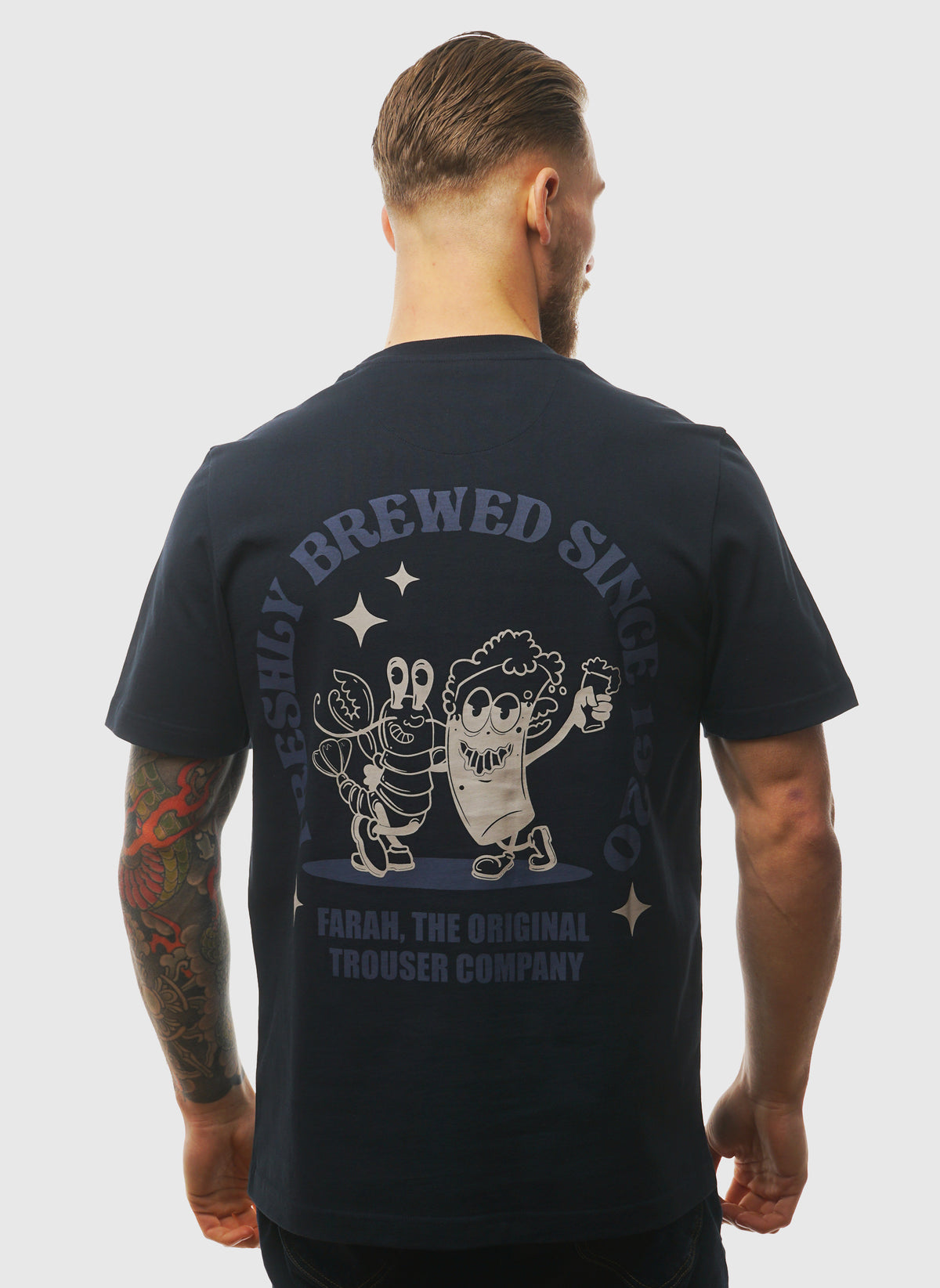 Roderick Graphic T-Shirt - True Navy