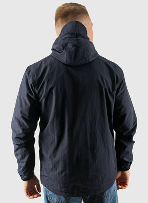 Zip Through Hooded Jacket - Dark Navy