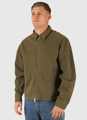 Raabjerg Canvas Jacket - Olive Night