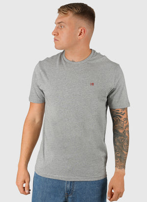 Salis T-Shirt - Med Gray Melange