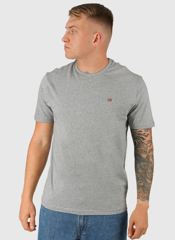 Salis T-Shirt - Med Gray Melange