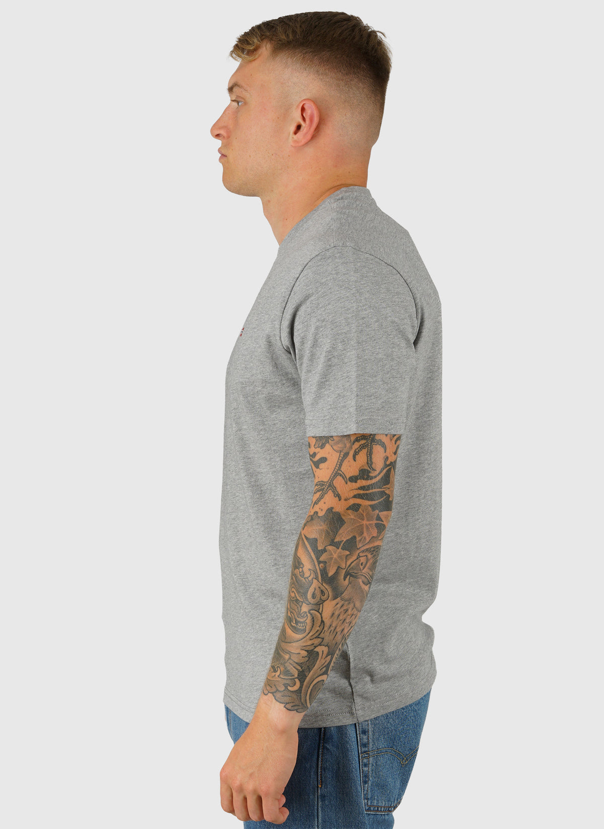 Salis T-Shirt - Med Gray Melange