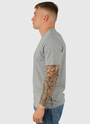 Salis T-Shirt - Med Gray Melange