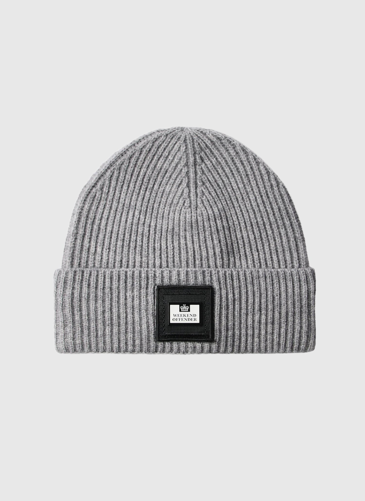 Palmyra Rib Beanie - Smokey