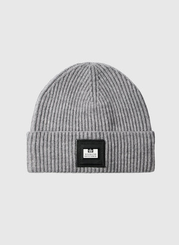 Palmyra Rib Beanie - Smokey