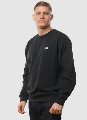Sport Essentials French Terry Crew Neck - Black