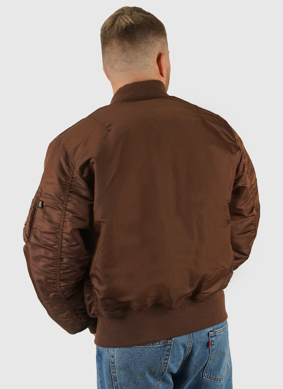 MA-1 Heritage Bomber Jacket - Powder Brown
