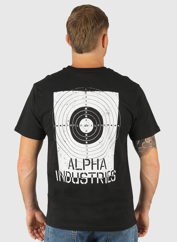 Target Backprint T-Shirt - Black