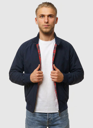G9 Classic Harrington Jacket - Navy