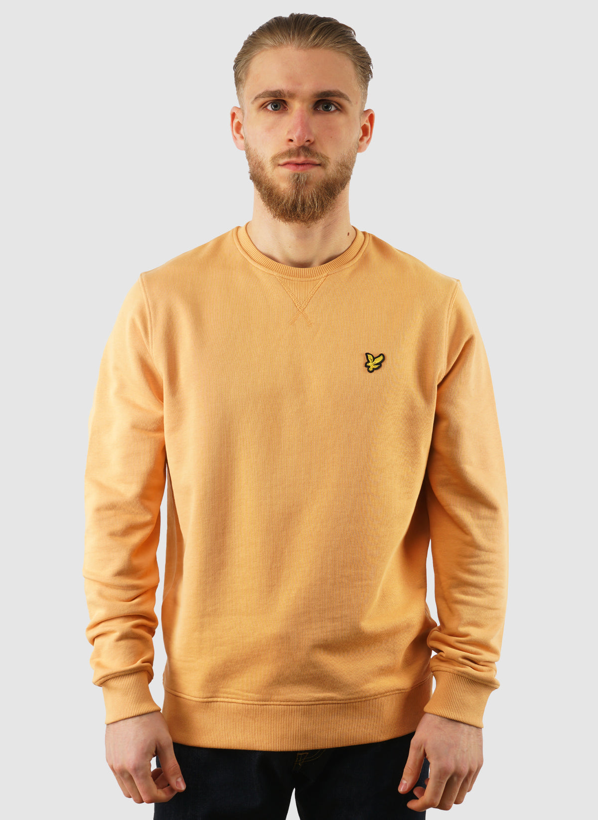 Crew Neck Sweatshirt - Honeycomb