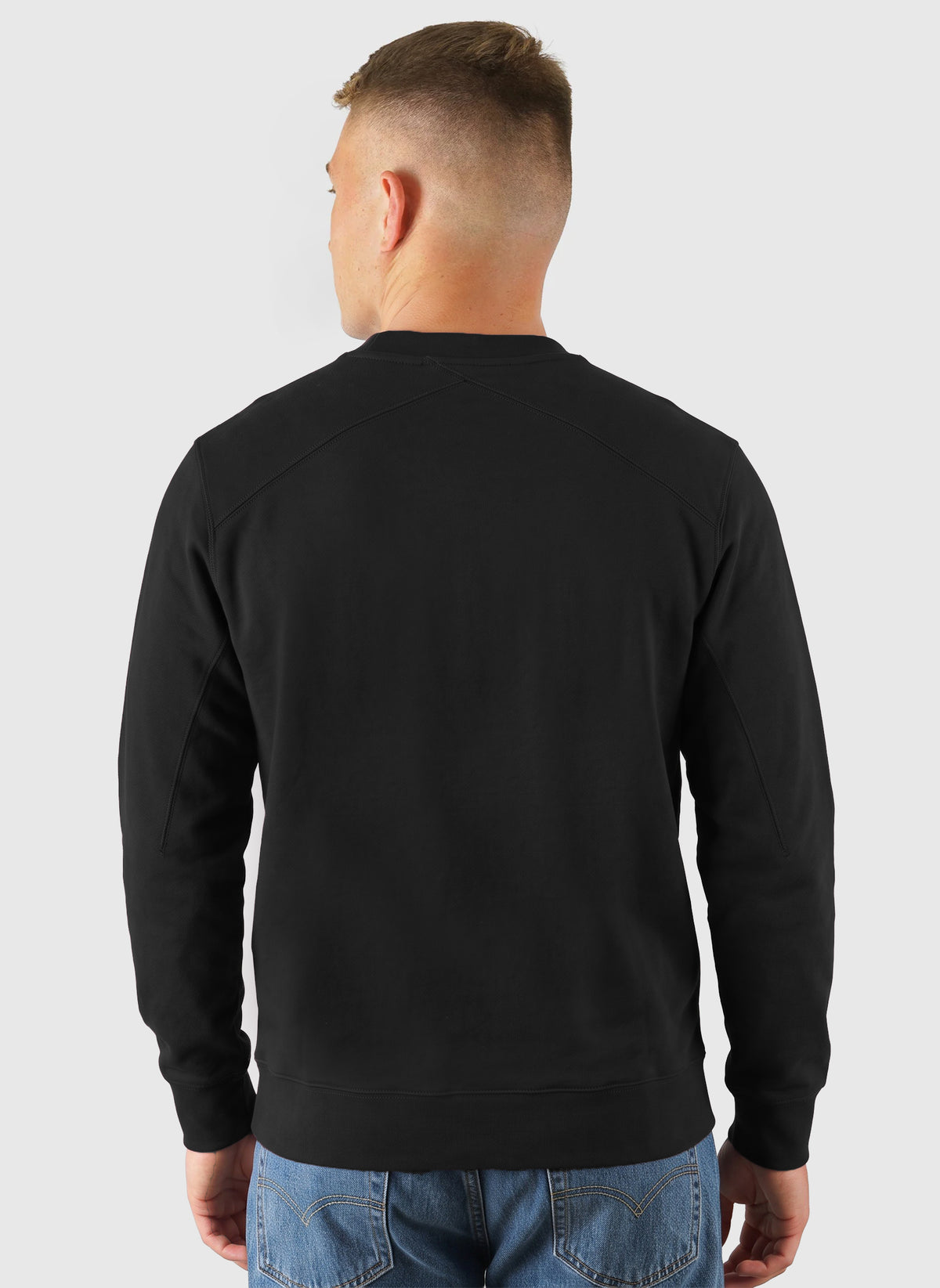 Training Crew Sweatshirt - Jet Black