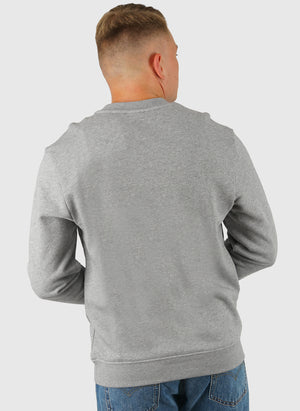 Balis Crew Neck Sweatshirt - Medium Grey Melange