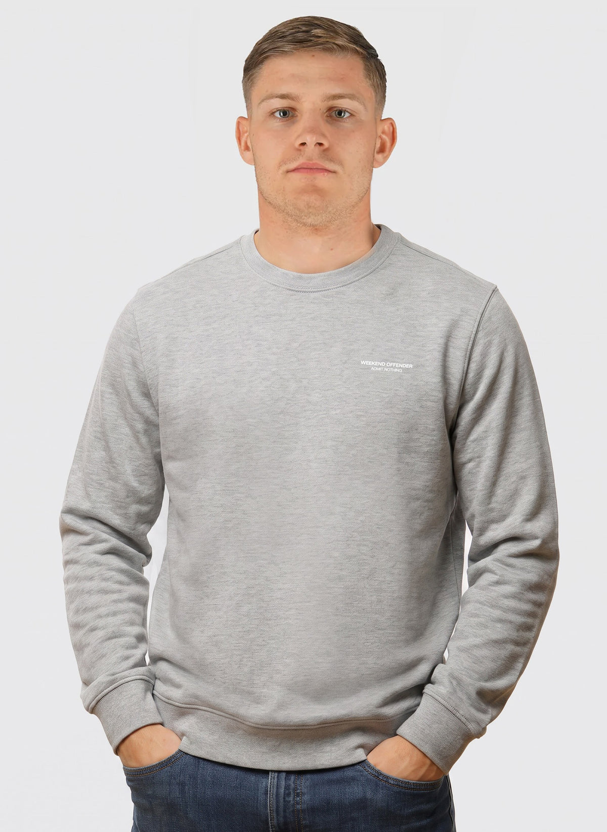 Oria Sweatshirt - Grey Marl/Ghost