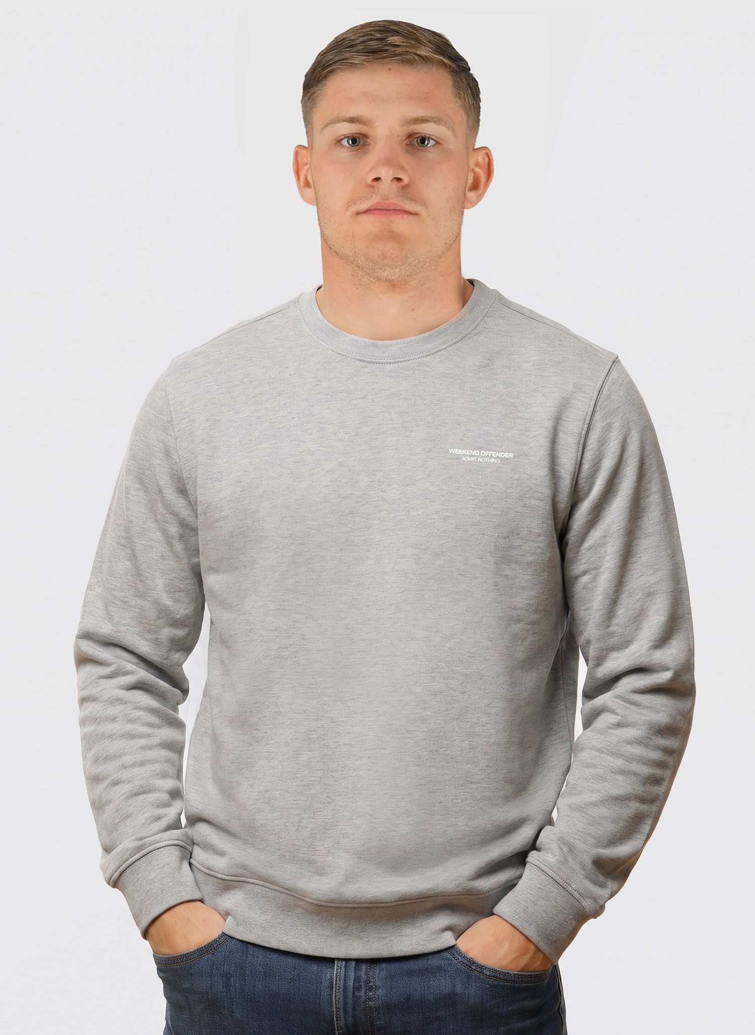 Oria Sweatshirt - Grey Marl/Ghost