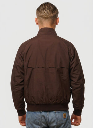 G9 Classic Harrington Jacket - Brown Cigar
