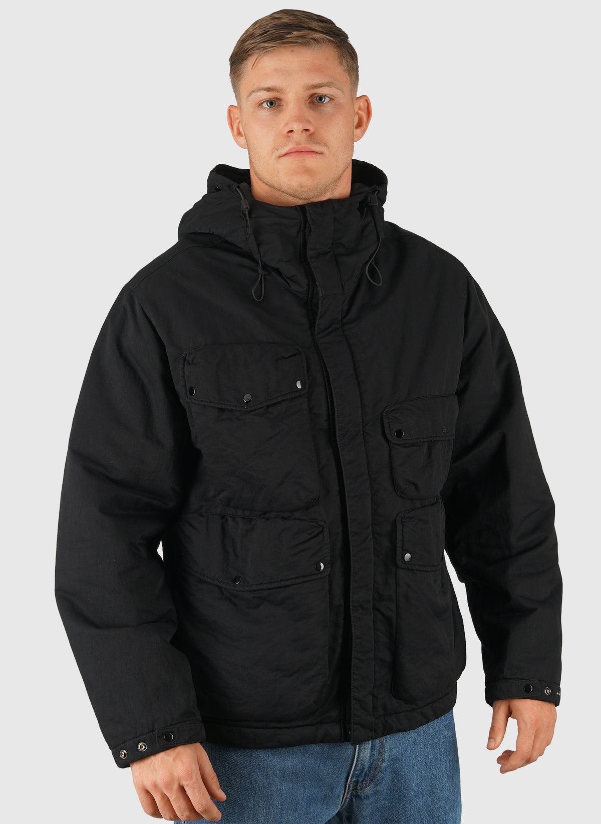 T-Flatt Padded Goggle Jacket - Black