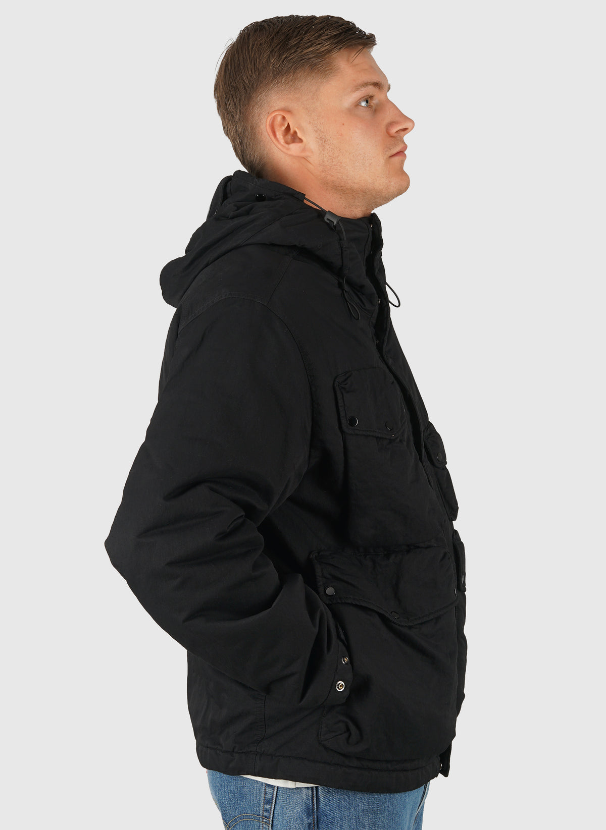 T-Flatt Padded Goggle Jacket - Black