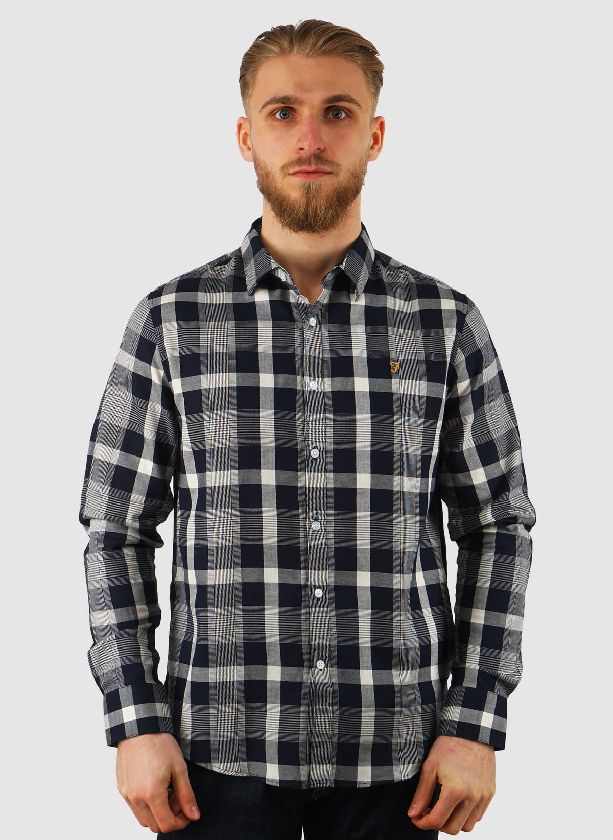 Weinand Check Hemd - True Navy