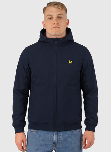 Fleece Back Softshell Jacket - Dark Navy