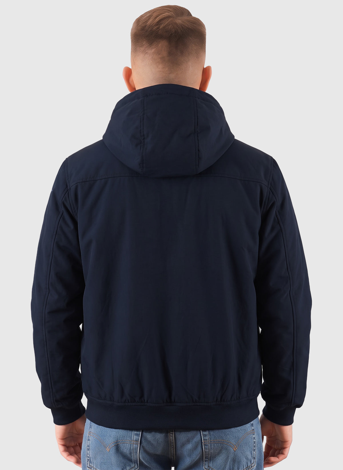 Fleece Back Softshell Jacket - Dark Navy