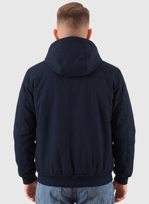 Fleece Back Softshell Jacket - Dark Navy