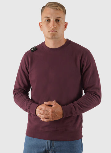 Training Crew Sweatshirt - Wine