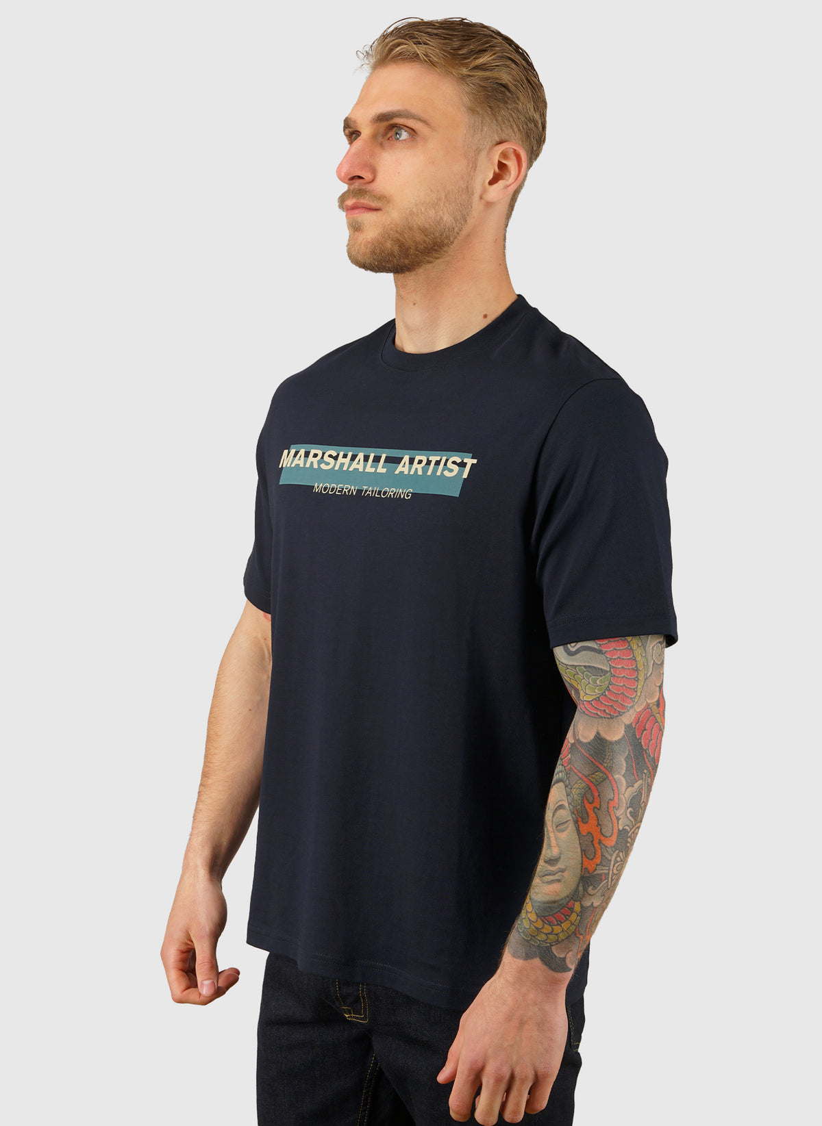 Seafield Logo T-Shirt - Navy