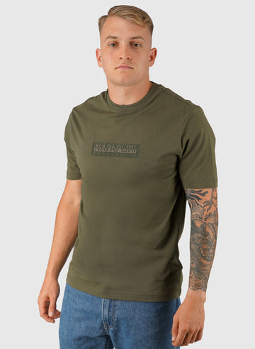 S-Box Logo T-Shirt - Olive Night