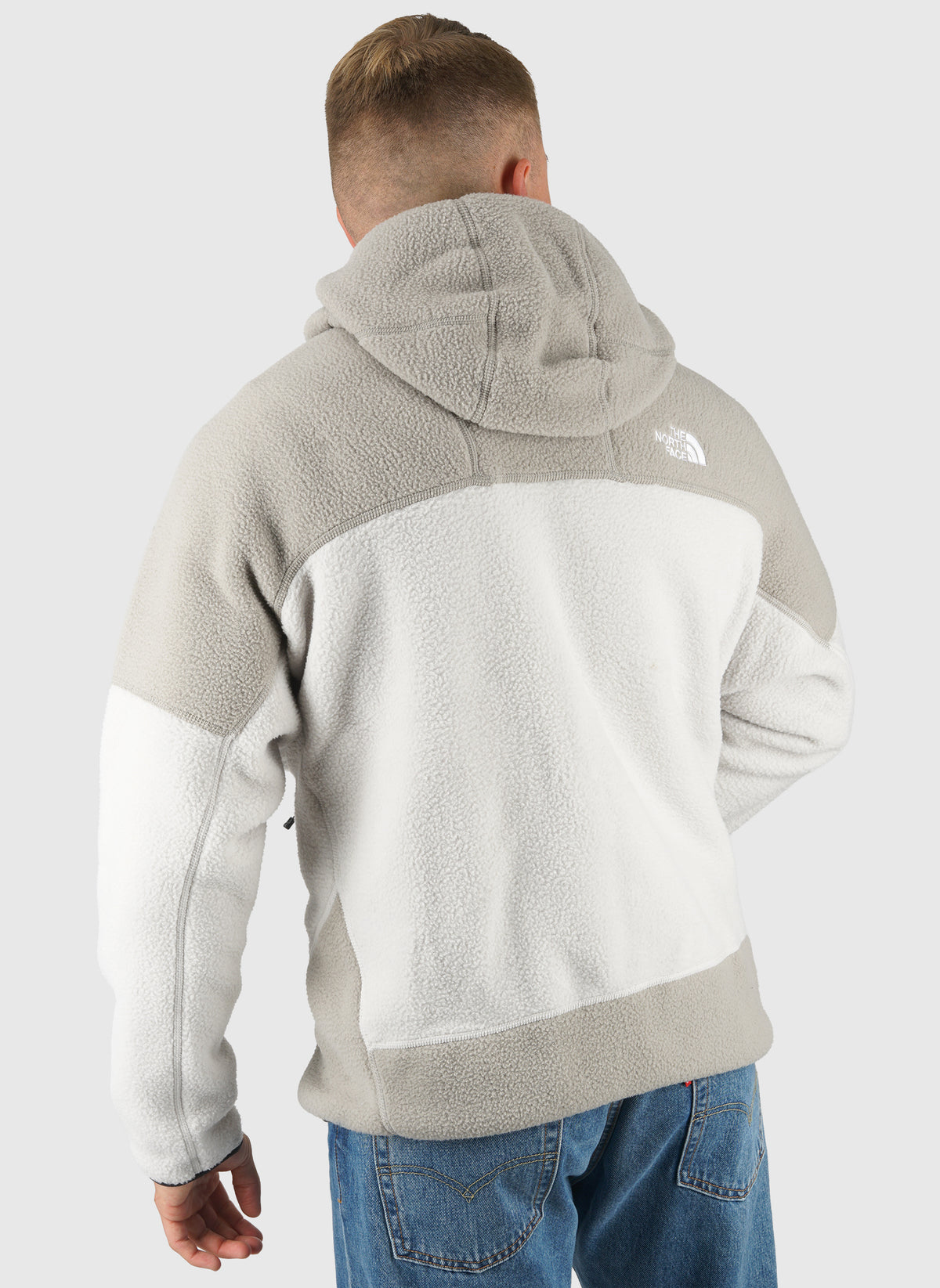 NSE Mask Fleece Hoodie - Cloud/Stone Slab