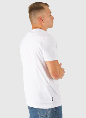DMWU Pin T-Shirt - White/Red
