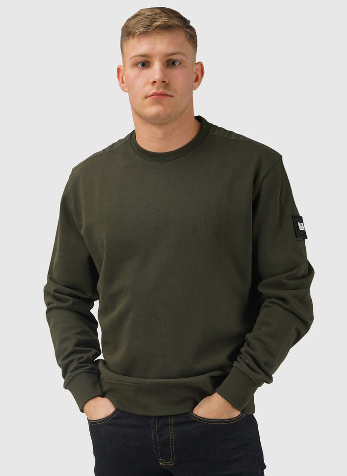 F Bomb Ripstop Sweatshirt - Dark Green