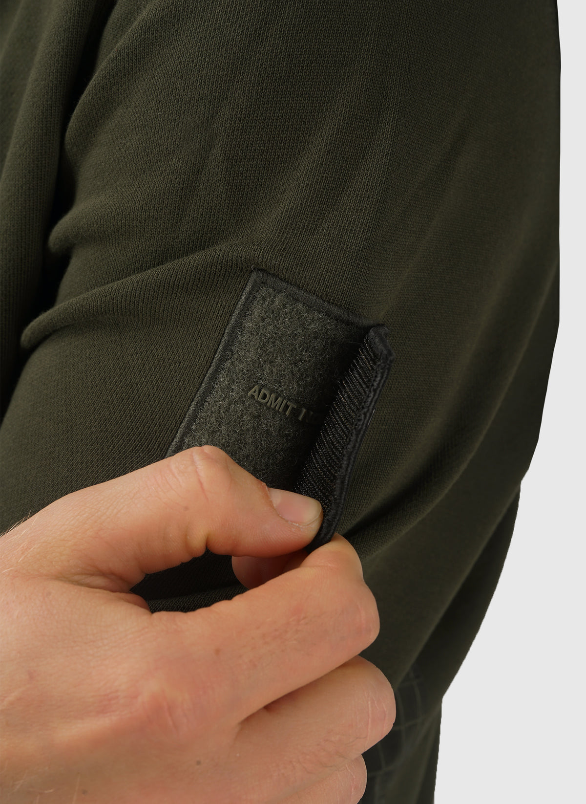 F Bomb Ripstop Sweatshirt - Dark Green