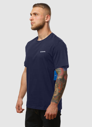 Barton Springs Graphic T-Shirt - Collegiate Navy
