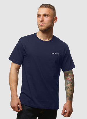 Barton Springs Graphic T-Shirt - Collegiate Navy
